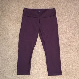 Lululemon wunder under capri